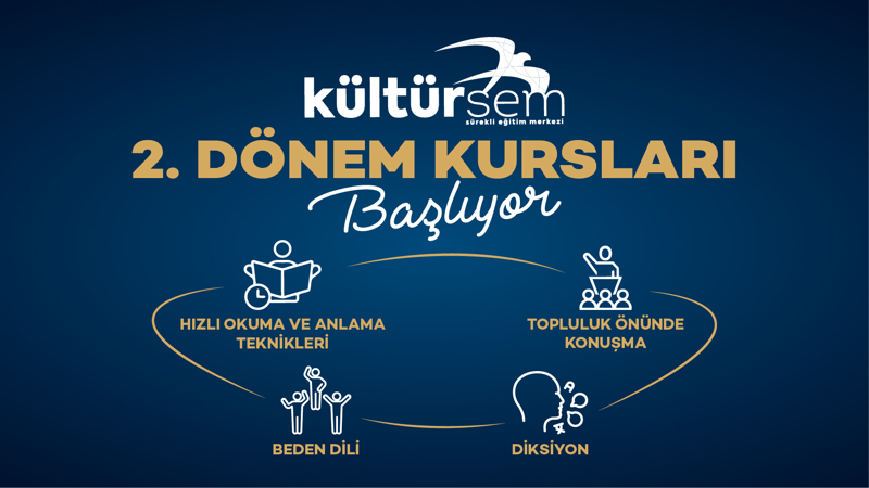 Ücretsiz Kültürsem Kursları 2.Dönem