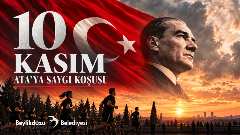10 Kasım Ata'ya Saygı Koşusu