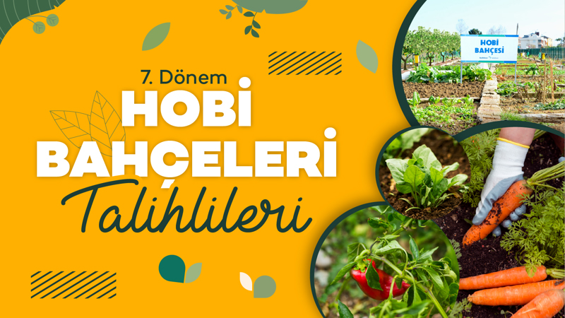 Hobi Bahçesi 7.Dönem Çekiliş Sonuç Listesi