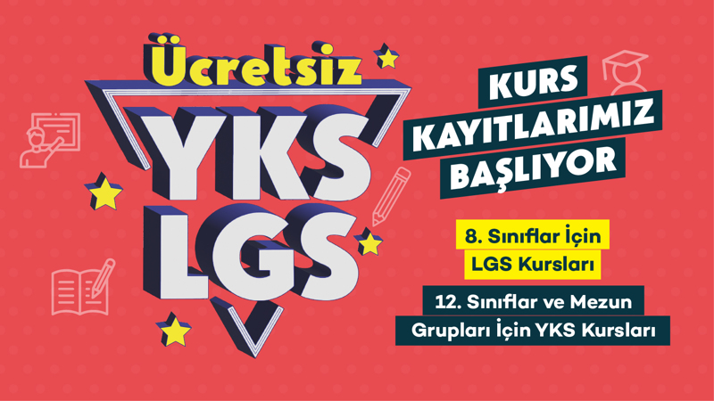 2025-2026 Dönemi Yks ve Lgs Kurs Kayıtları Başlıyor