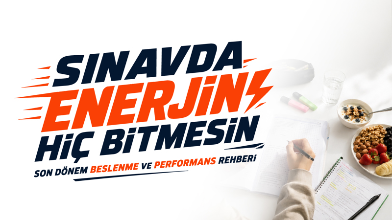 Sınavda Enerjin Hiç Bitmesin: Son Dönem Beslenme ve Performans Rehberi Seminer Programı