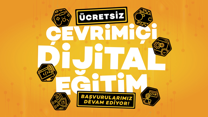 Ücretsiz Çevrimiçi Dijital Eğitim