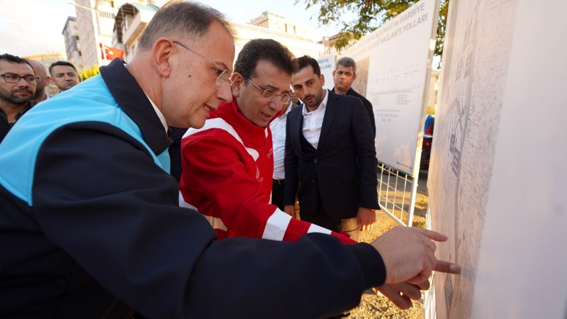 İmamoğlu ve Çalık Beylikdüzü’nde İncelemelerde Bulundu