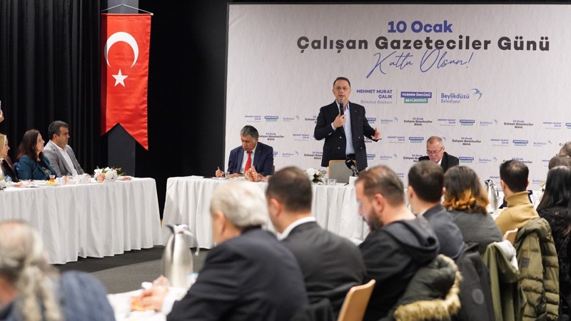 Başkan Çalık’tan Çalışan Gazeteciler Günü’nde Anlamlı Buluşma