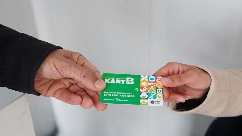 Beylikdüzü’nde Atıklar “Kart B” İle Kazanca Dönüşüyor 