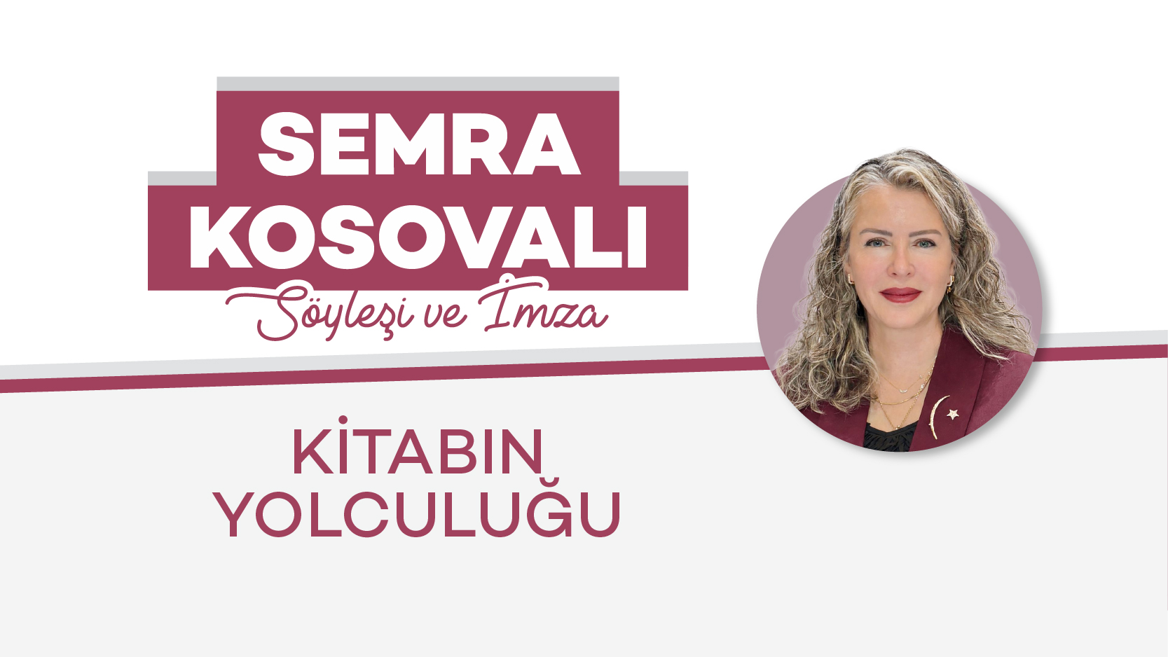 Semra Kosovalı Söyleşi ve İmza 2026_Web Banner