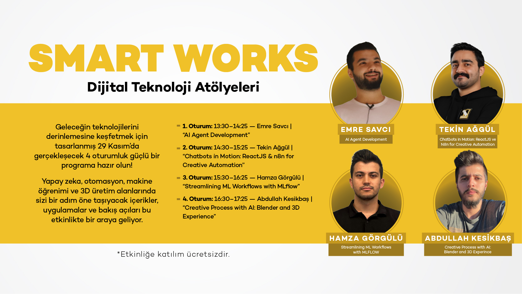 Smart Works Teknoloji Konuşmaları 2025 - Smart-B_Web_Banner